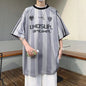 Summer striped short-sleeved T-shirts