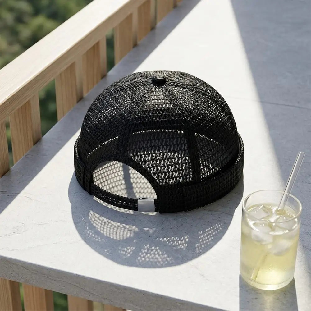 Summer Mesh Melon Skin Beanies