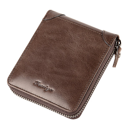 Men's leather wallet