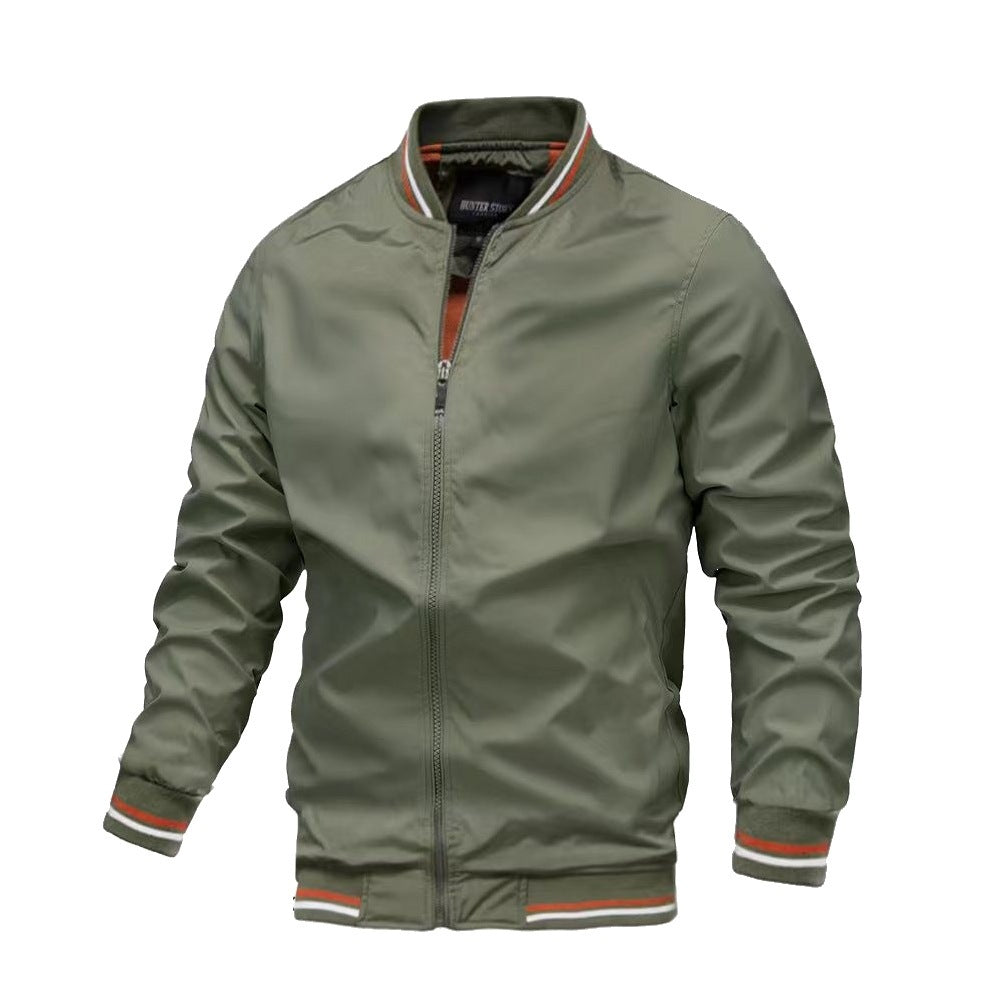 Mens Casual Zip Up Jacket