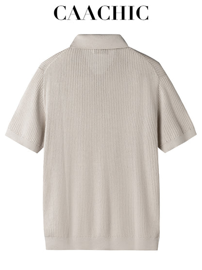 Mens Cotton Polo Shirt Short Sleeve