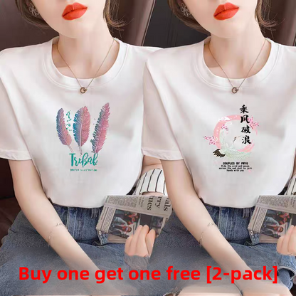 Loose Plus Size Womens T-Shirts