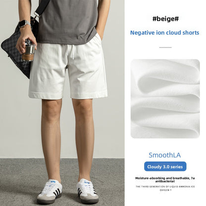 Mens Quick-Dry Antibacterial Sports Shorts