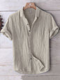 Men's Casual Short Sleeve Shirt