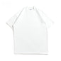 Heavyweight Brushed Cotton T-Shirt Men Vintage Style