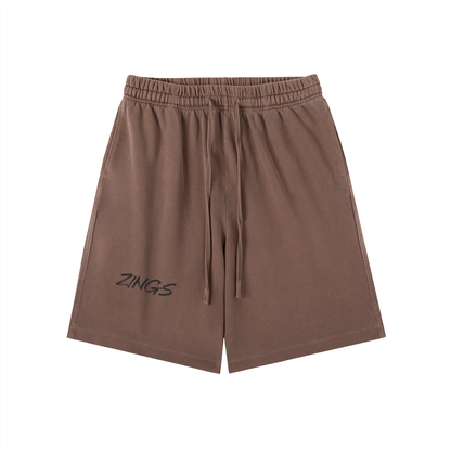 Vintage Wash Cotton Shorts