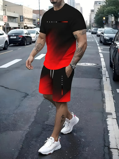Casual sport short-sleeve T-shirt