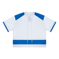 Unisex Raglan Sleeve Mesh Boxy T-Shirt
