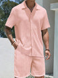 Mens Short Sleeve Casual Shirt