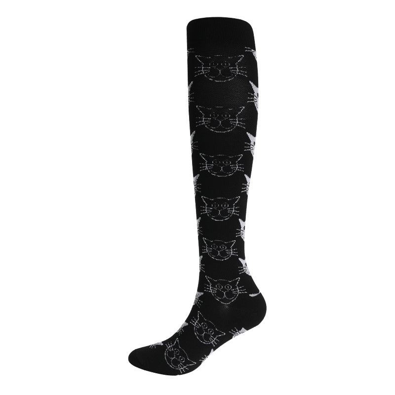Nylon Compression Socks for Running Cycling Yoga