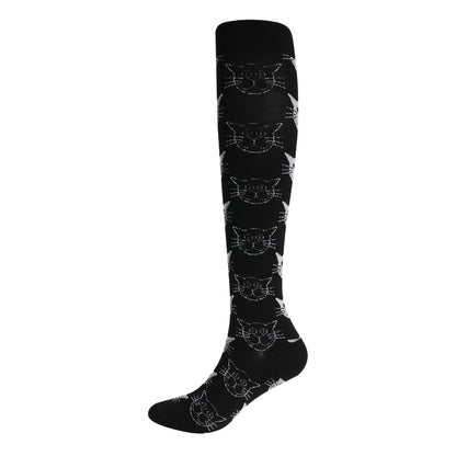 Nylon Compression Socks for Running Cycling Yoga