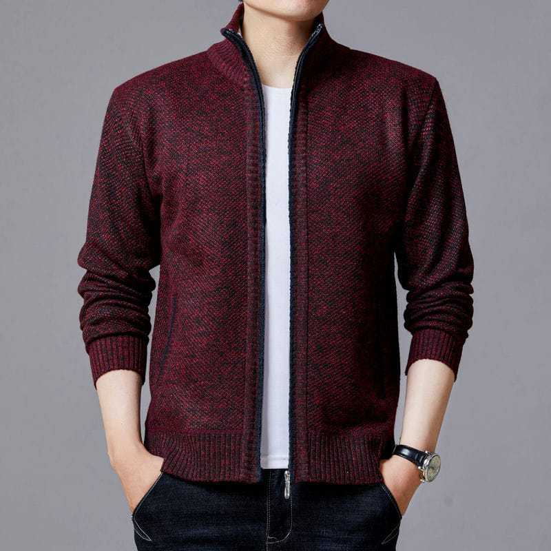 Mens Knit Cardigan