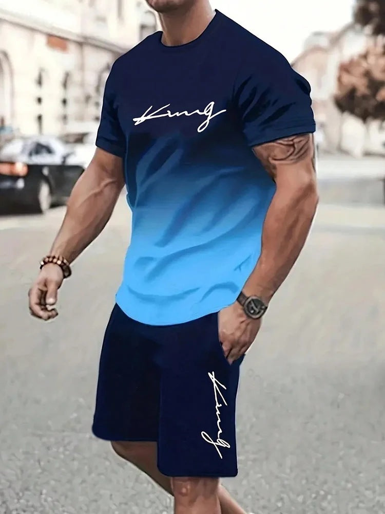 Casual sport short-sleeve T-shirt