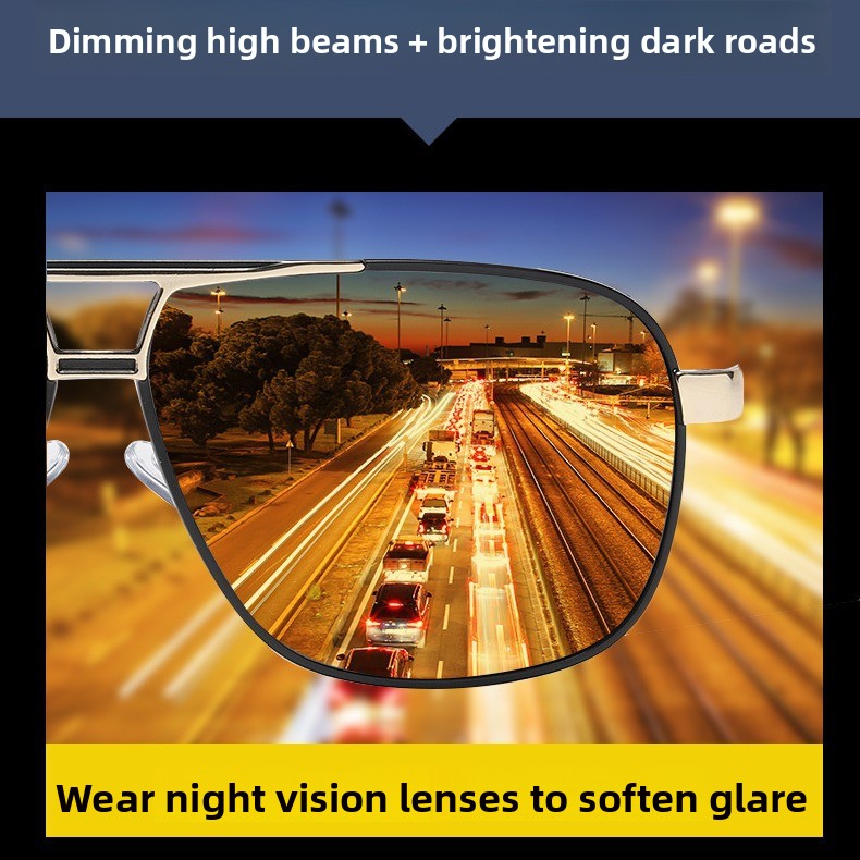 Polarized Photochromic Sunglasses for Men