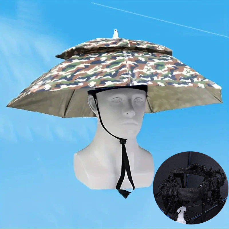 Fixed Umbrella Hat Outdoor Sun Protection