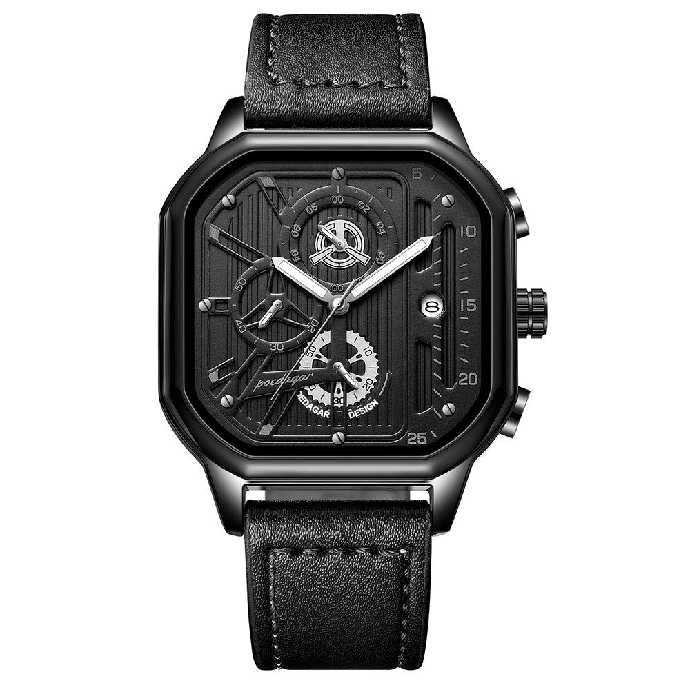 Multifunctional Waterproof Luminous Mens Watch