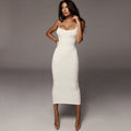 Color-Blocking Spaghetti Strap Dress for Women