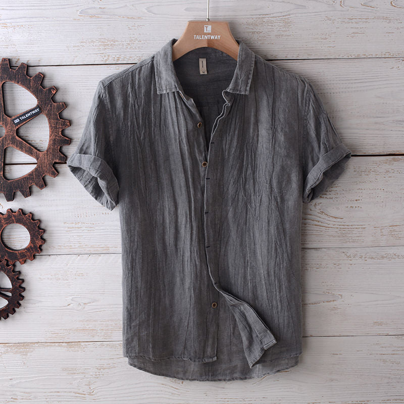 Men's Casual Short Sleeve Shirt