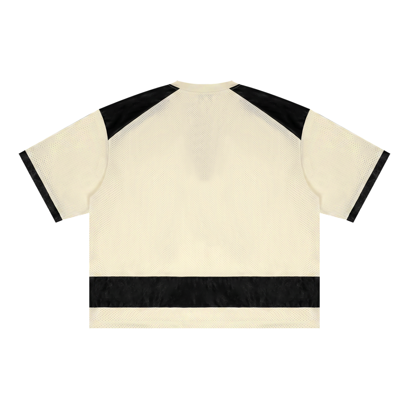 Unisex Raglan Sleeve Mesh Boxy T-Shirt