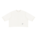Unisex Mineral Wash Raw Hem Boxy T-Shirt