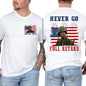 Patriotic Graphic Cotton Tshirt