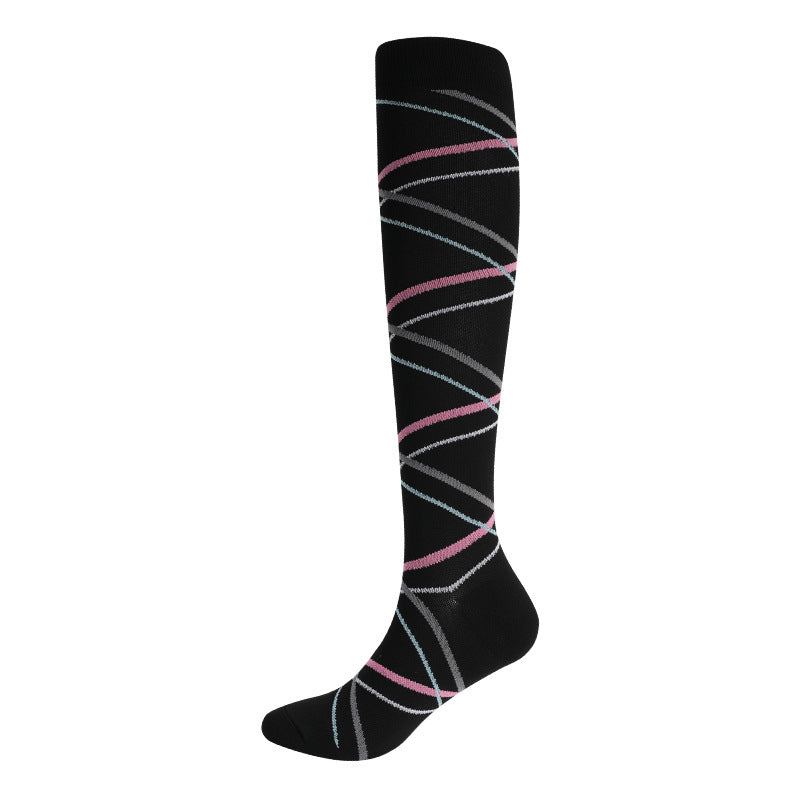 Nylon Compression Socks for Running Cycling Yoga