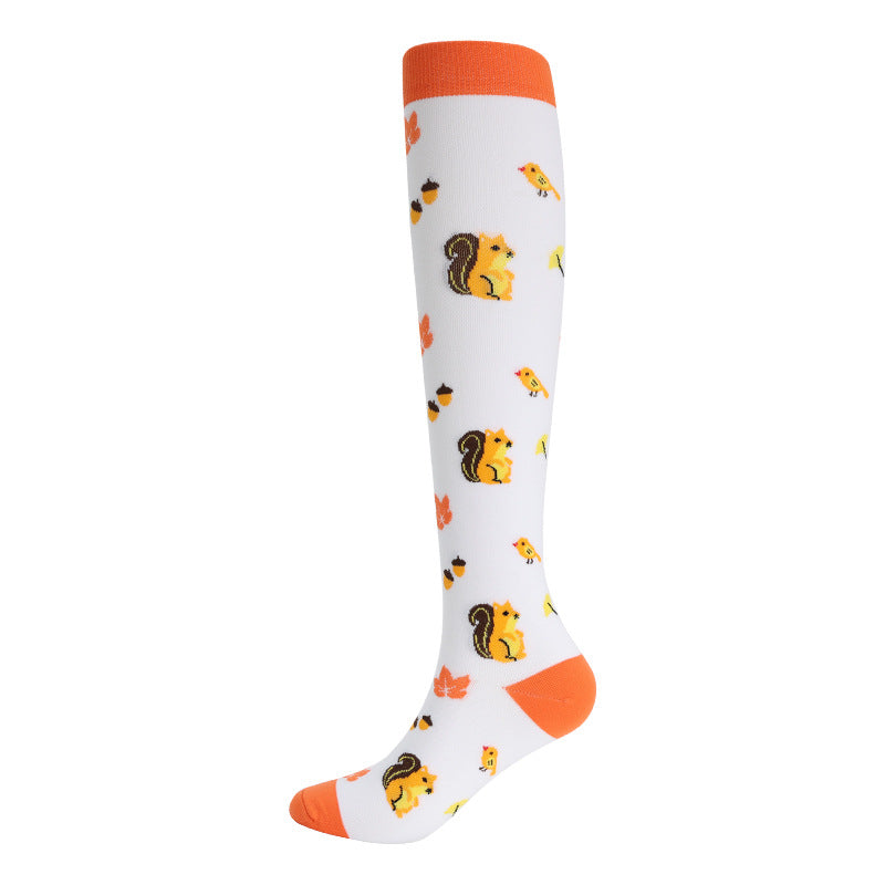 Nylon Compression Socks for Running Cycling Yoga