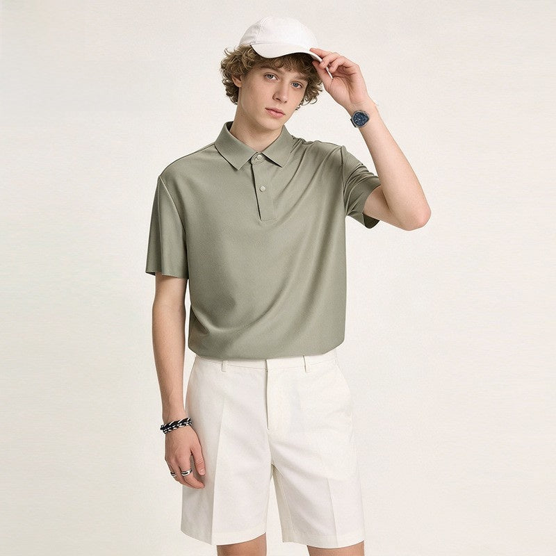 Men's Ice Silk Polo Shirt