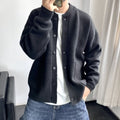 Mens Knitted Crewneck Sweater