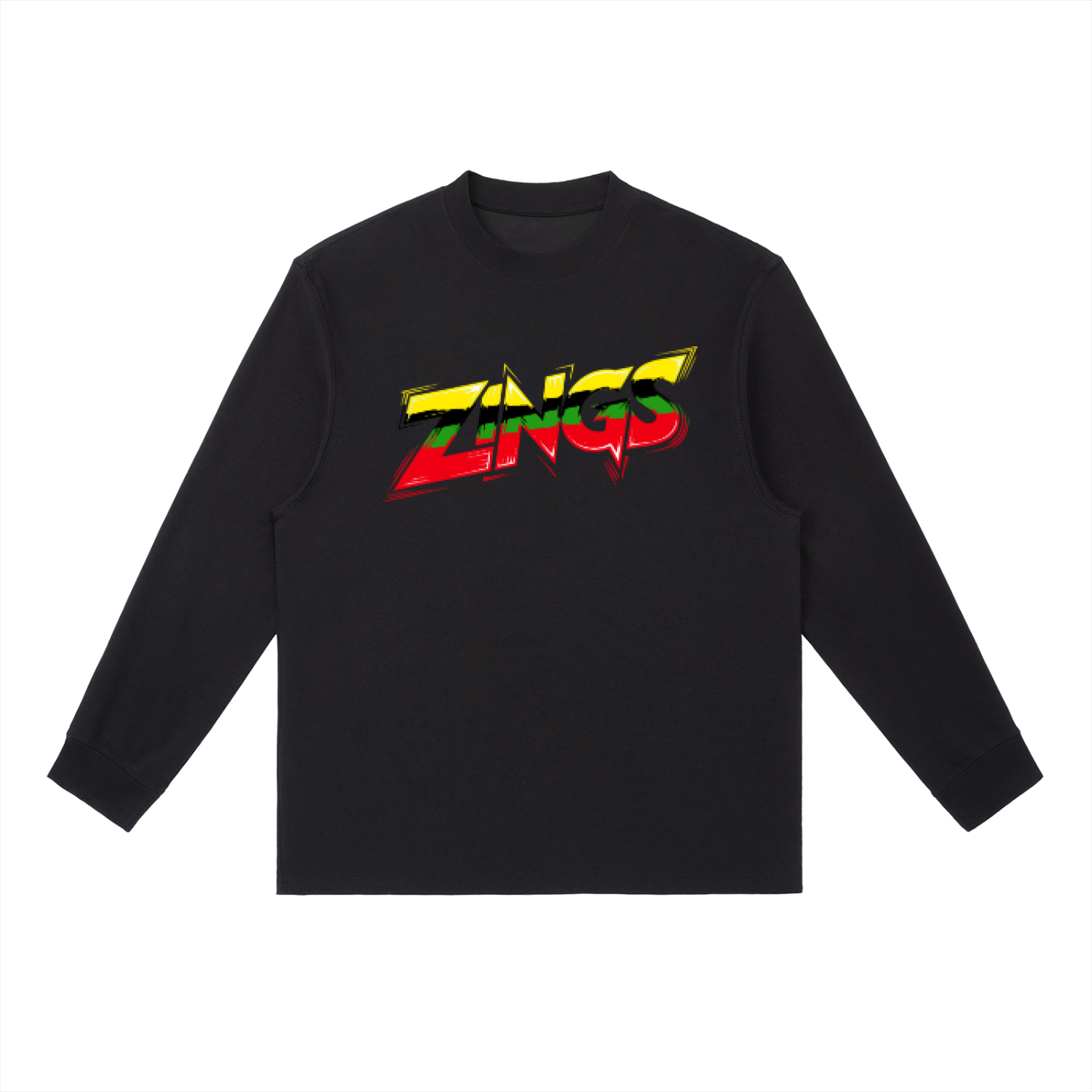 Z BLEND Crewneck Long-Sleeve T-Shirt