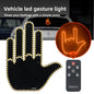Gesture Control LED Warning Light