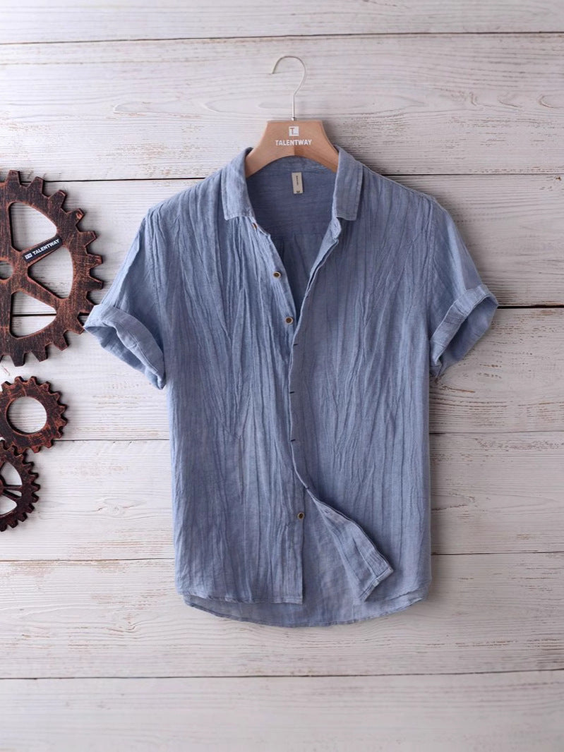 Men's Casual Short Sleeve Shirt