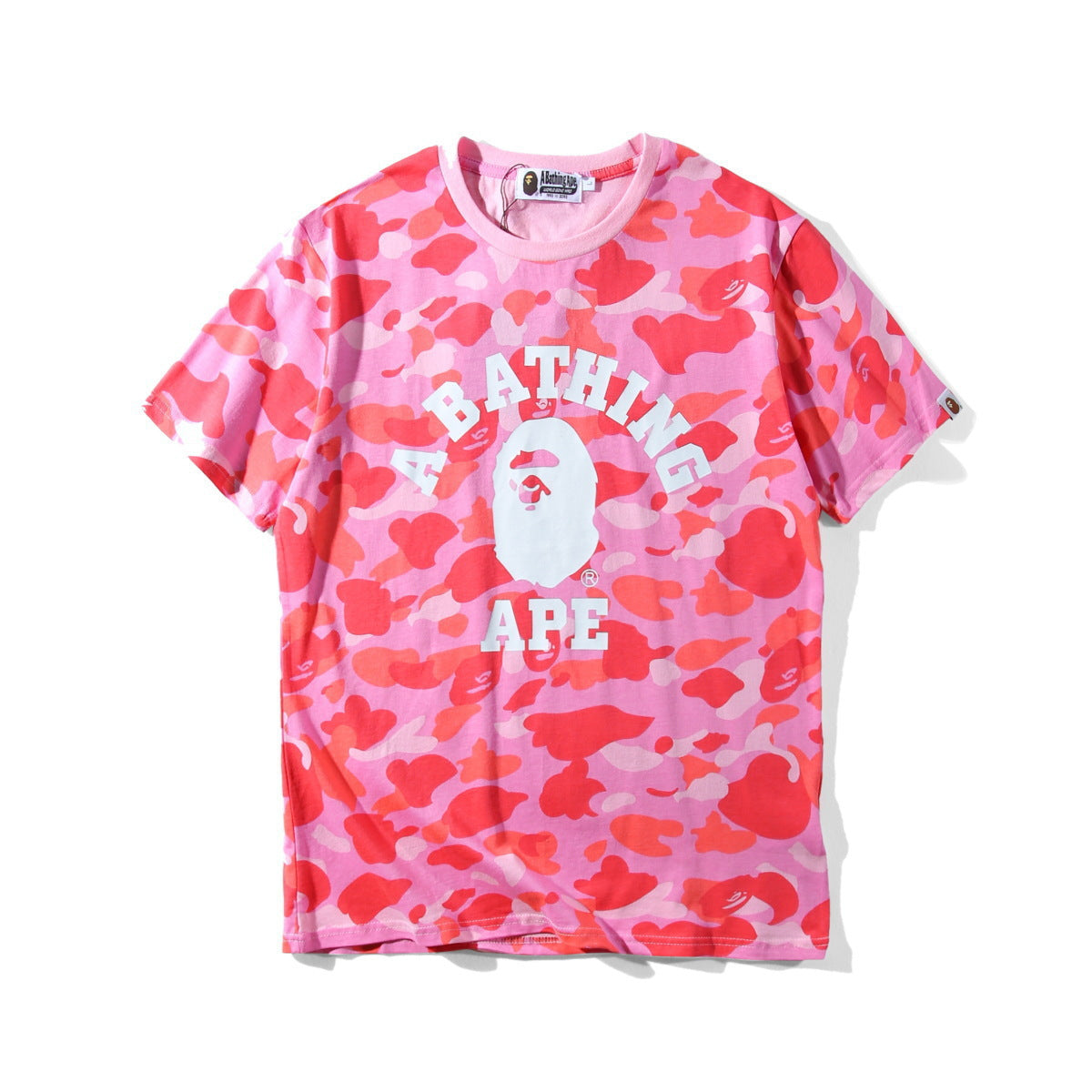 Men's and women's loose and casual T-shirts