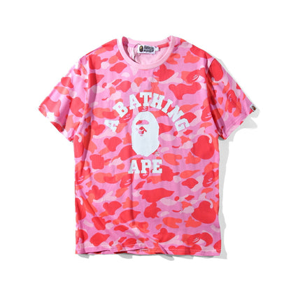 Men's and women's loose and casual T-shirts