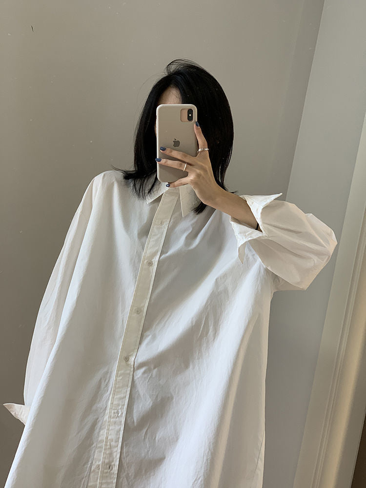 Casual white shirt