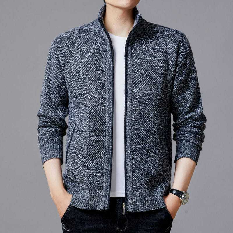 Mens Knit Cardigan