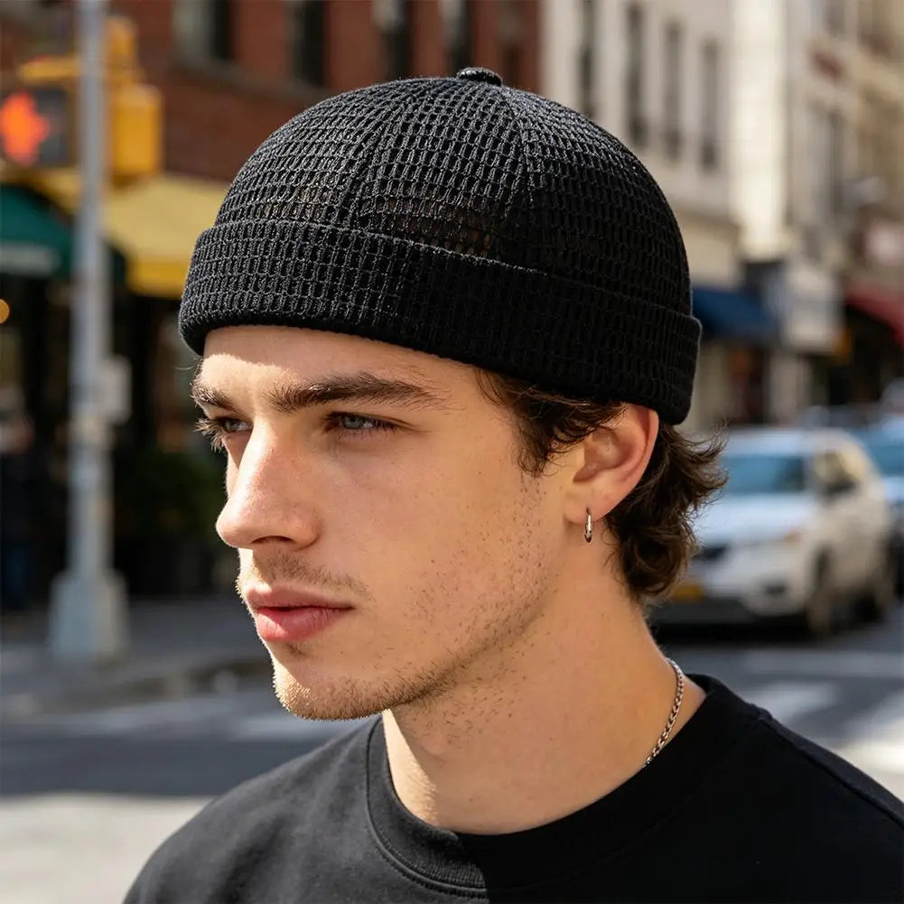 Breathable Mesh Brimless Hat