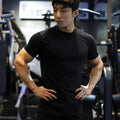 Slim-fit Sports Short-sleeved