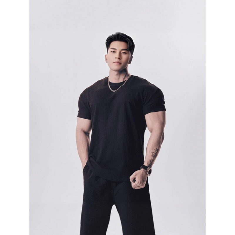Mens Sport Casual Short Sleeve T-Shirt