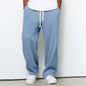 Mens Waffle Texture Casual Sport Pants