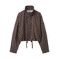 Polka Dot Drawstring Jacket and Pants