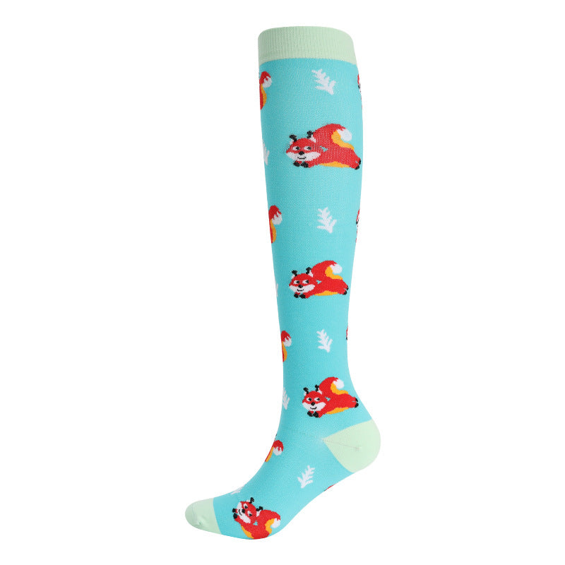 Nylon Compression Socks for Running Cycling Yoga