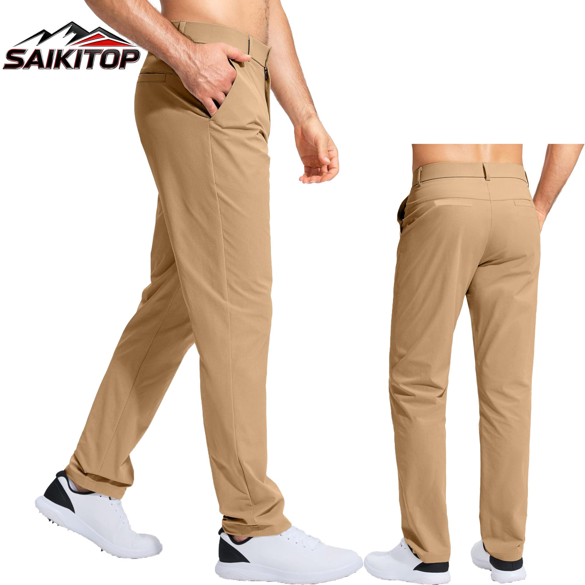 Men's Stretch Casual Trousers