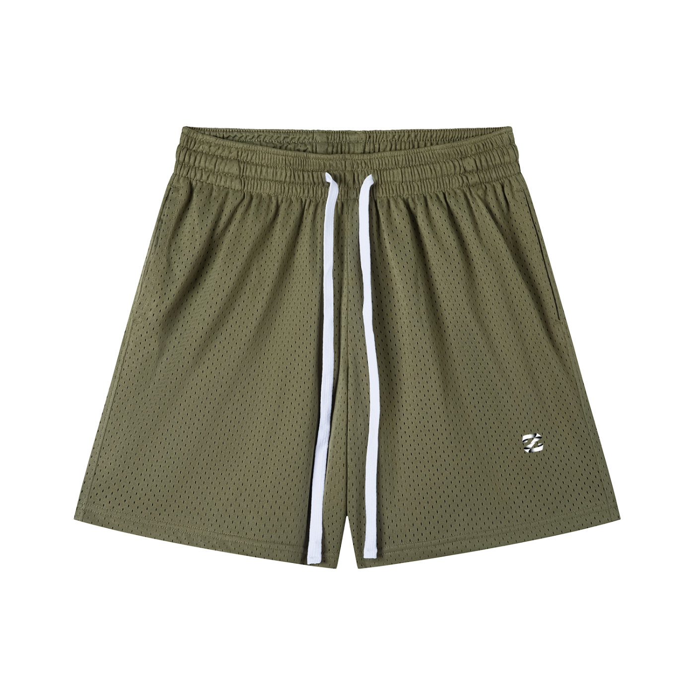 Mesh Drawstring Shorts