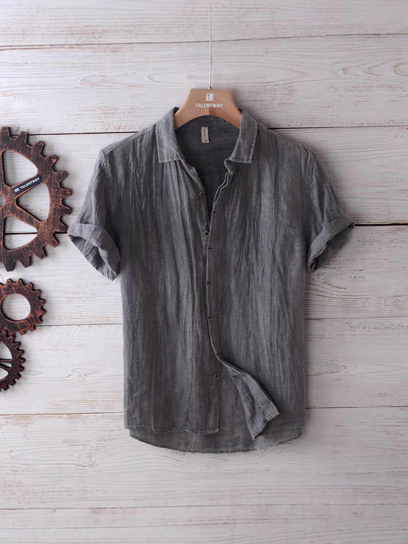 Men's Casual Short Sleeve Shirt