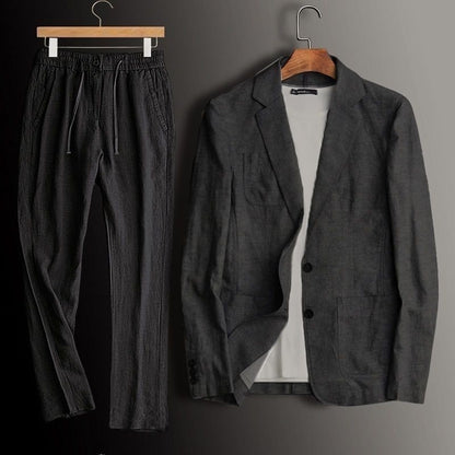 Mens Linen Suit Jacket