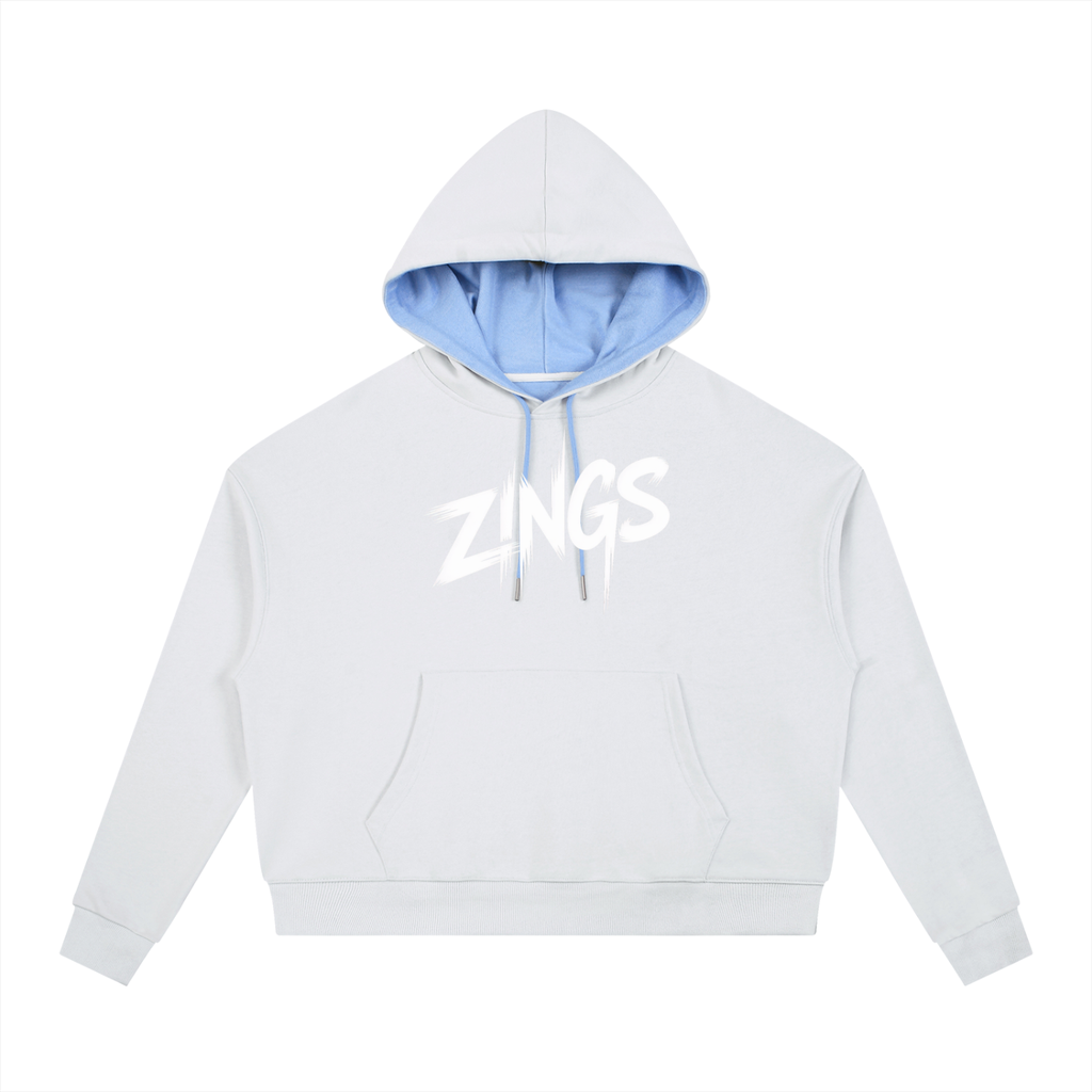Contrast Drawstring Hoodie