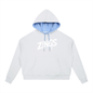 Contrast Drawstring Hoodie