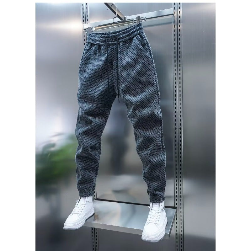 Striped Loose Fit Casual Pants