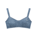 Women's Faux Denim Sports Bra
